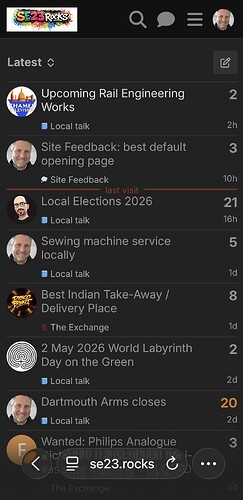 Logo background in night mode