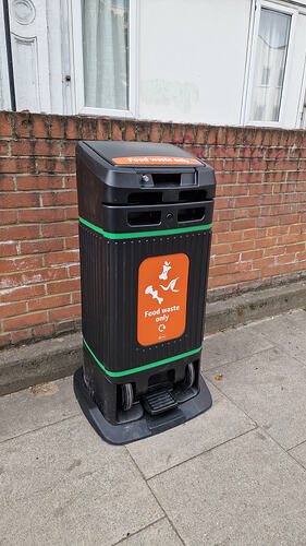 New food waste bins materialising