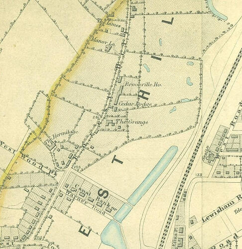 The Grange in centre