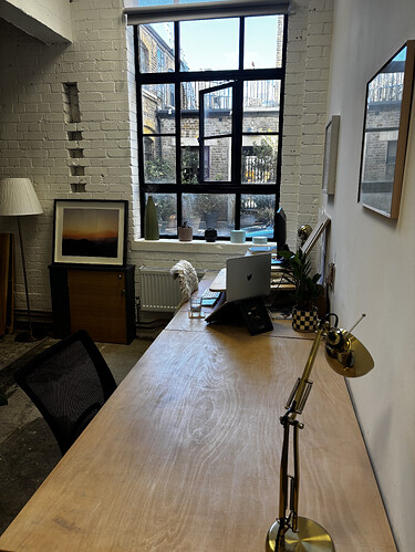 Desk space (or storage) available at 118 Stanstead Rd - £200 pcm