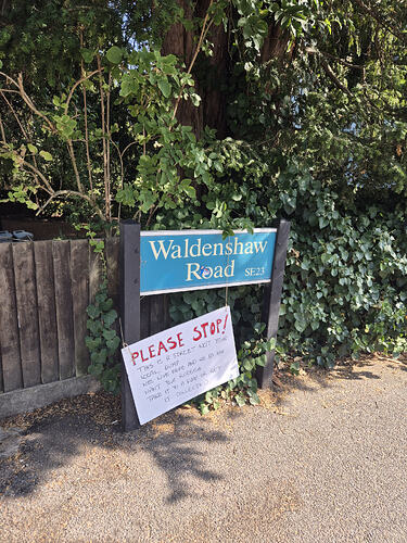 Fly-tipping on Waldenshaw Rd