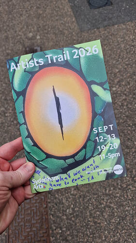 Artist trail this weekend (12/13 & 19/20 September)