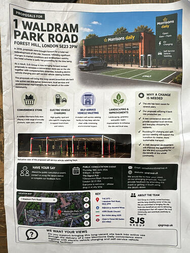 1 Waldram Park Road proposals
