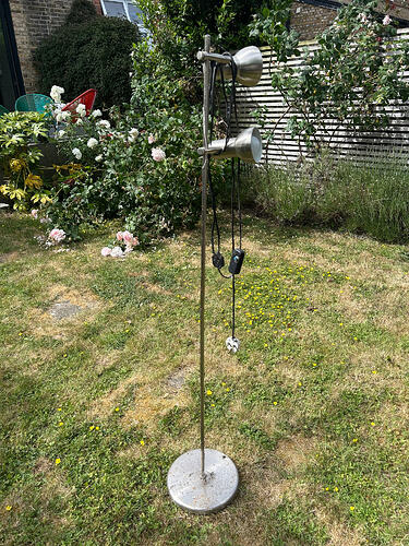 For sale or going free - porcelain tiles, dog crate, charcoal, lamp, soaker hose, lava rock