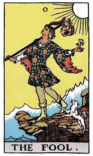 The Fool (tarot card) - Wikipedia