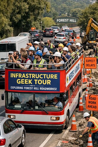 road works tour