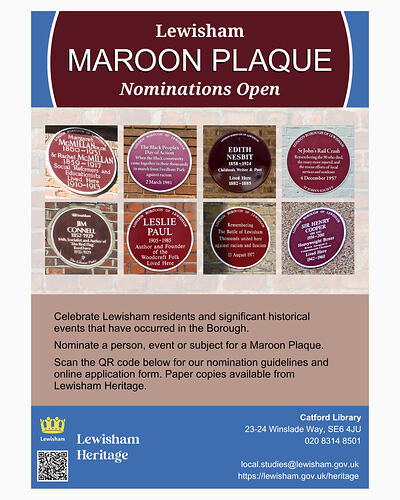 Maroon Plaque Applications